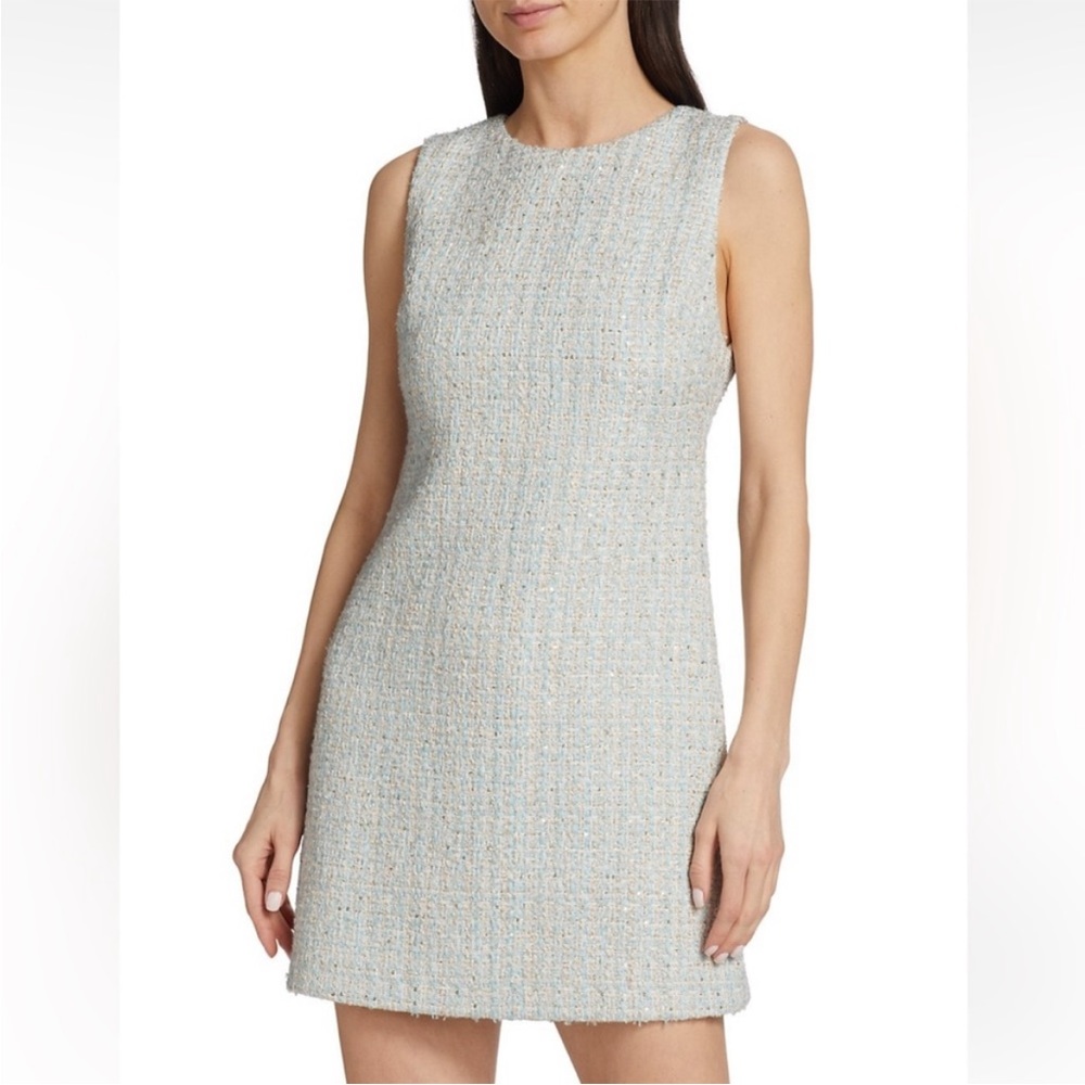 Alice and Olivia tweed mini dress